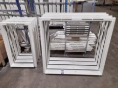 Quantity of uPVC window frame enclosures