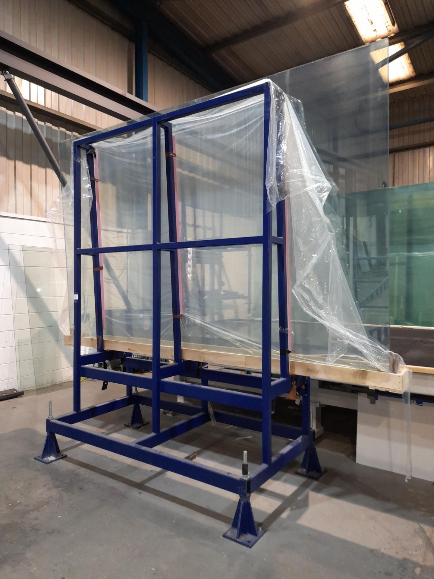 2 x Sheet Glass stock stillage (Contents Included) - Image 2 of 5