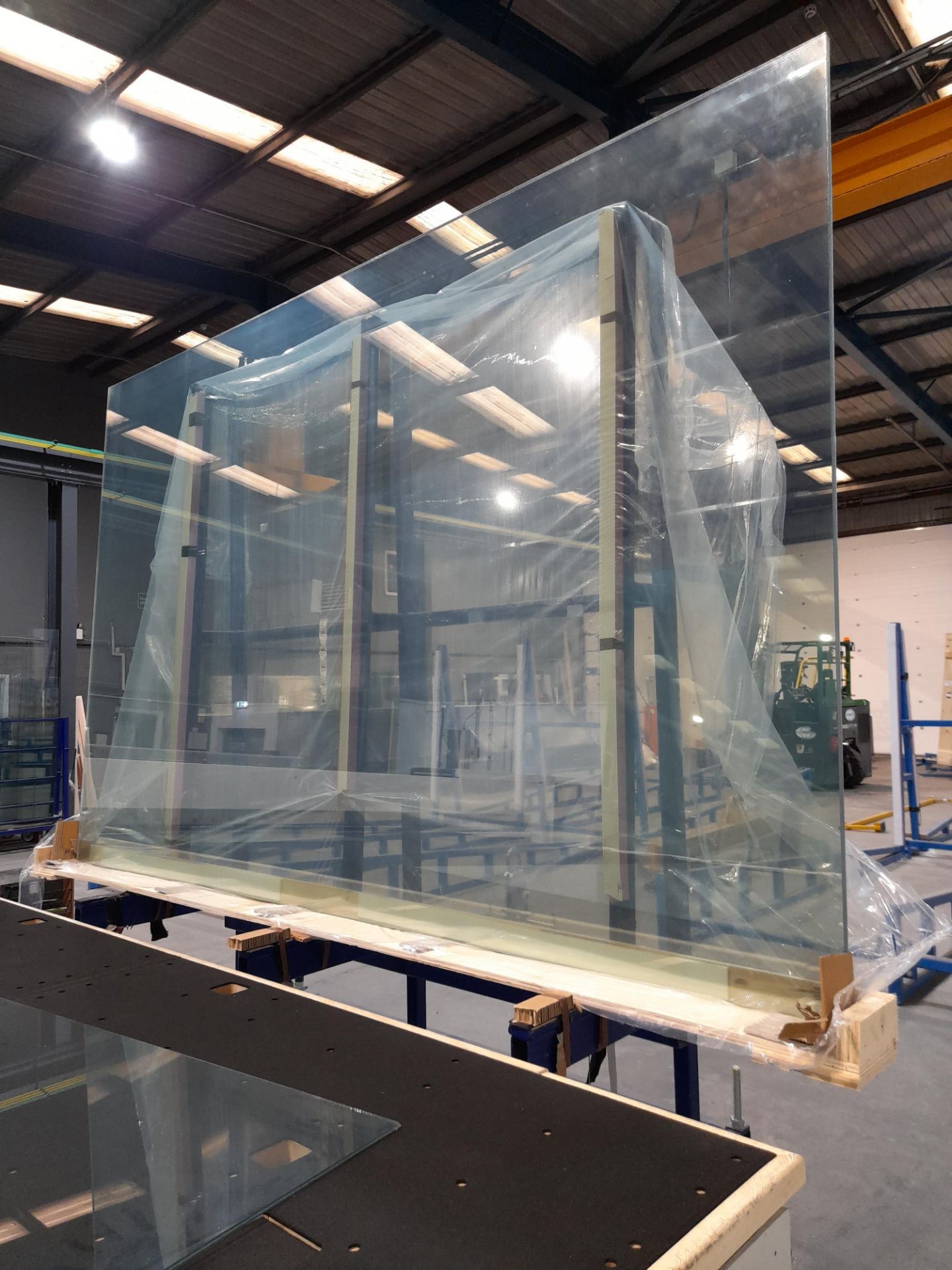2 x Sheet Glass stock stillage (Contents Included) - Image 3 of 5