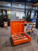 Invicta IAP-6 Access Platform forklift attachment, Serial Number 148306, Year Aug/20, capacity