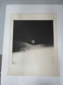 Moonlight Etching' by Norman Ackroyd in the Etching and Aquatint Medium - 50x55cm