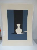 Lung Ch'uan Ware and Window' Screenprint by Patrick Caulfield - 80x107cm