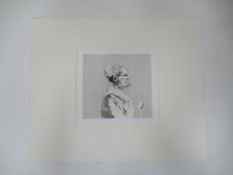 The Cook' By David Hockney in the Etching and Aquatint Medium - 24x23cm