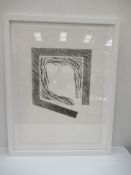 Proscenium III': Limited Edition Print by Richard Smith in the Etching and Aquatint Medium - 58x78cm