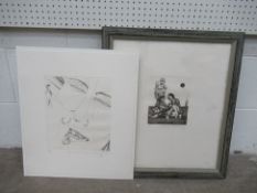 2x Jock McFayden Etchings and Aquatints