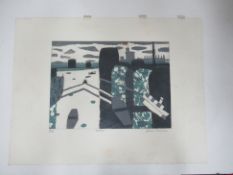 Windsor' by Julian Trevelyan in the Etching and Aquatint Medium - 48x35cm