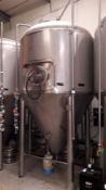 Bio Mashinostroene JSO 5,030Ltr Fermentation Vessel (2011) Serial Number 3237 - Viewing strongly