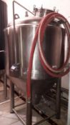 Stainless Steel Fermentation Vessel (Approx. 1,000Ltr) - Viewing strongly recommended to asses