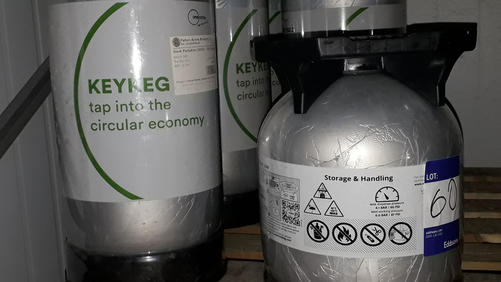 Quantity of 10 & 20 Litre Key Kegs – filled with various - Image 2 of 4