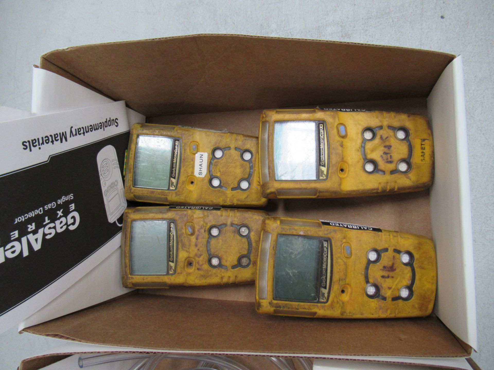 7x BW (By Honeywell) Gas Detectors - 3x Gas Alert Quattro; 4x Gas Alert Microchip X3 - Image 4 of 4