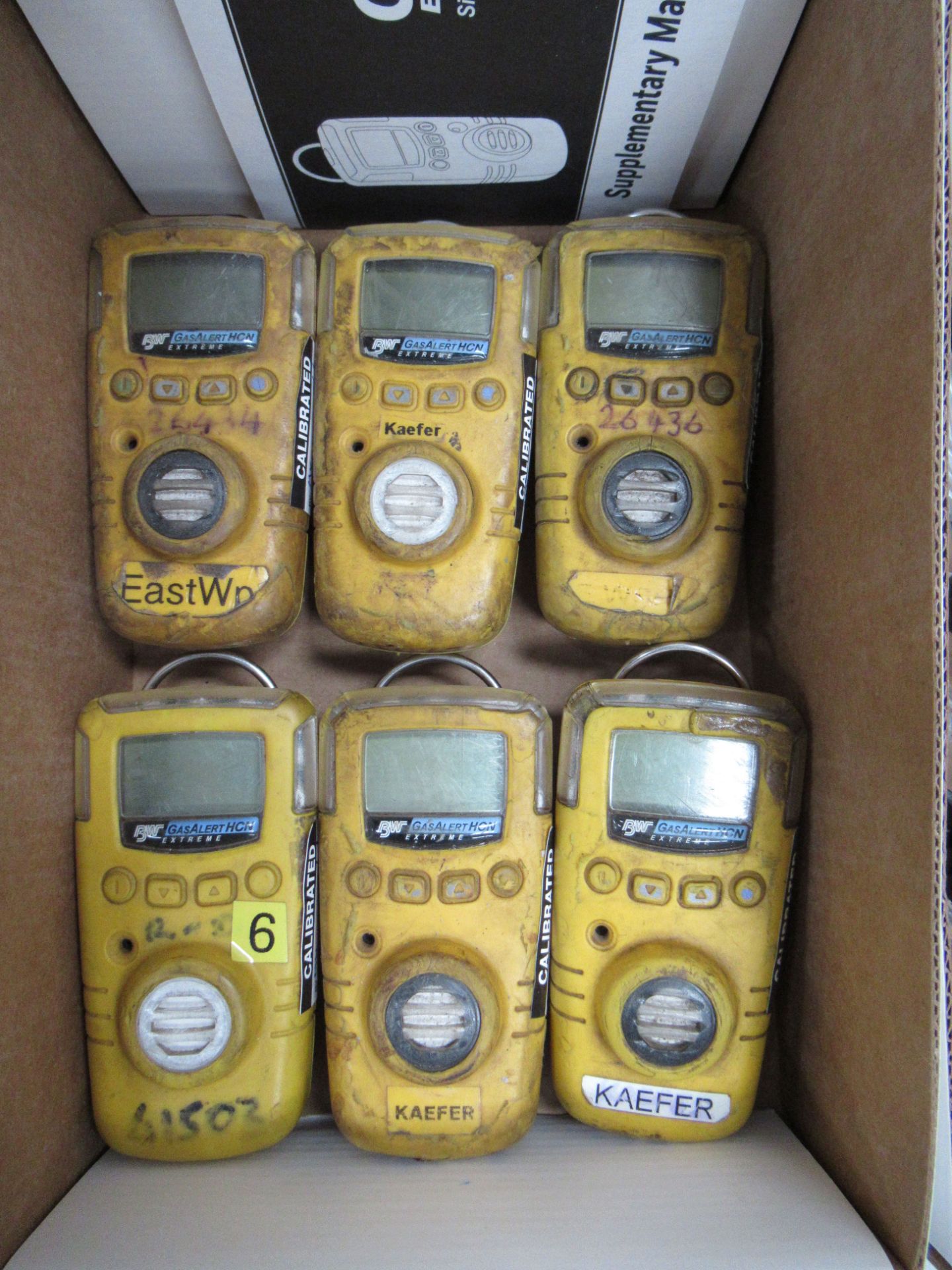 12x BW (By Honeywell) Gas Alert HCNExtreme Gas Detectors - Image 2 of 4