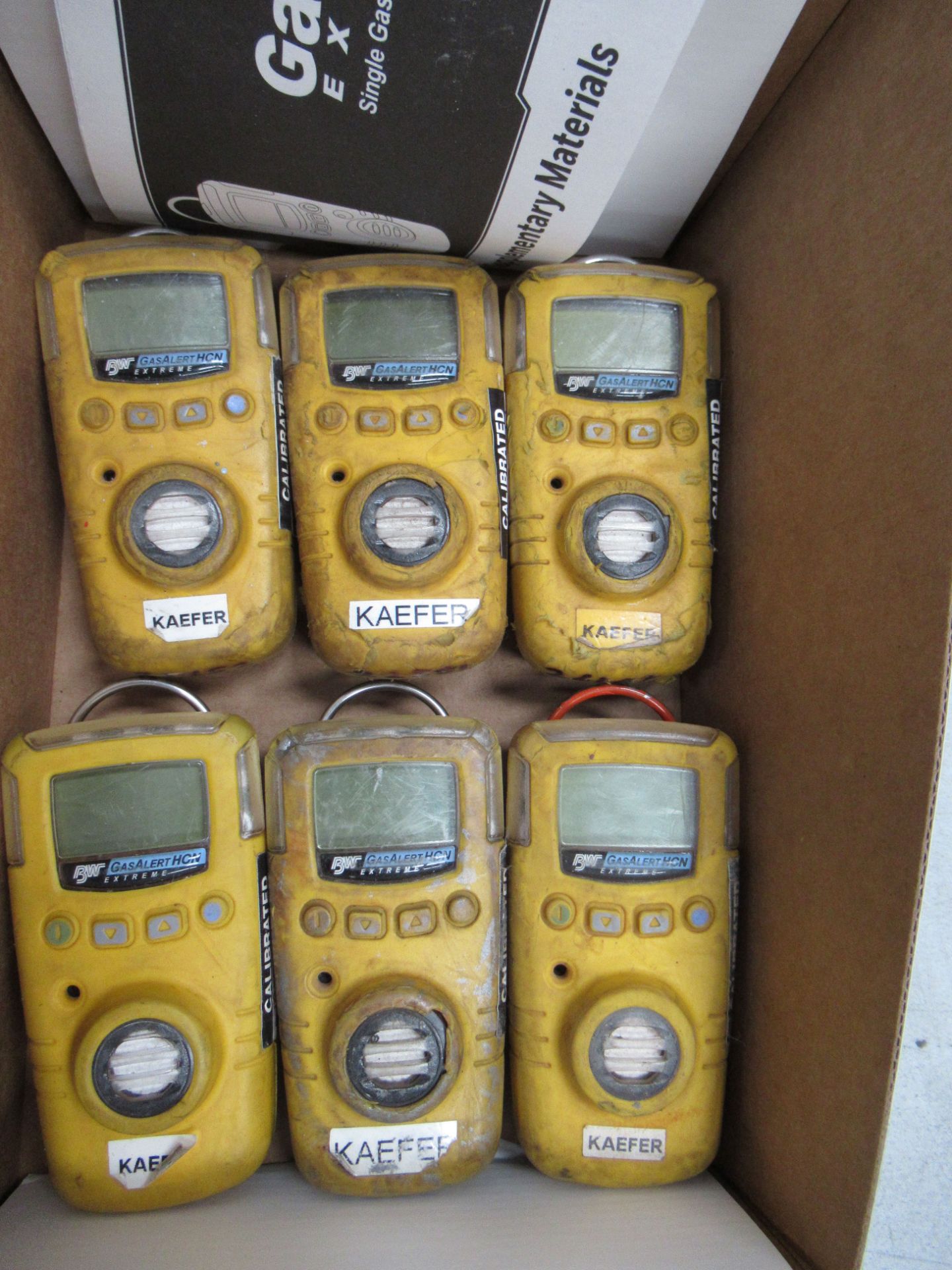 12x BW (By Honeywell) Gas Alert HCNExtreme Gas Detectors - Image 4 of 4