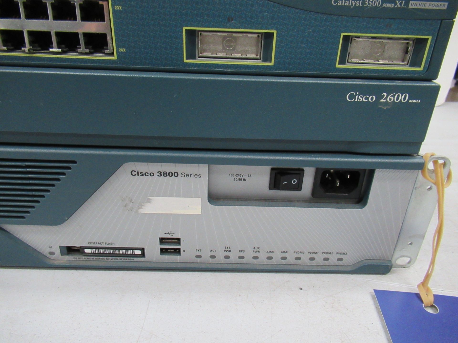 Cisco 3800 Series Console, Series 3500 XL Channel Switch and 2600 Console - Image 2 of 5