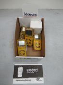 4x BW (By Honeywell) Gas Alert MicroClip X3 Detectors