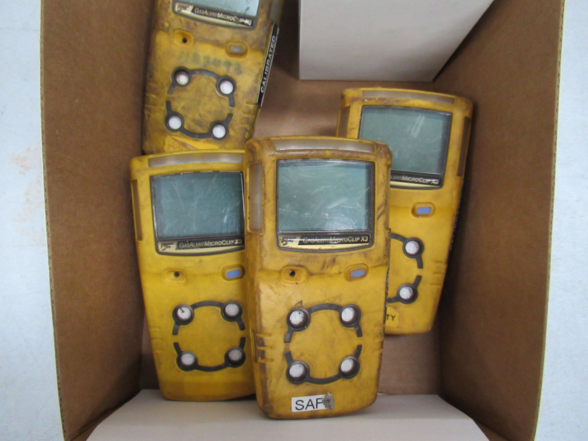 4x BW (By Honeywell) Gas Alert MicroClip X3 Detectors - Image 2 of 2