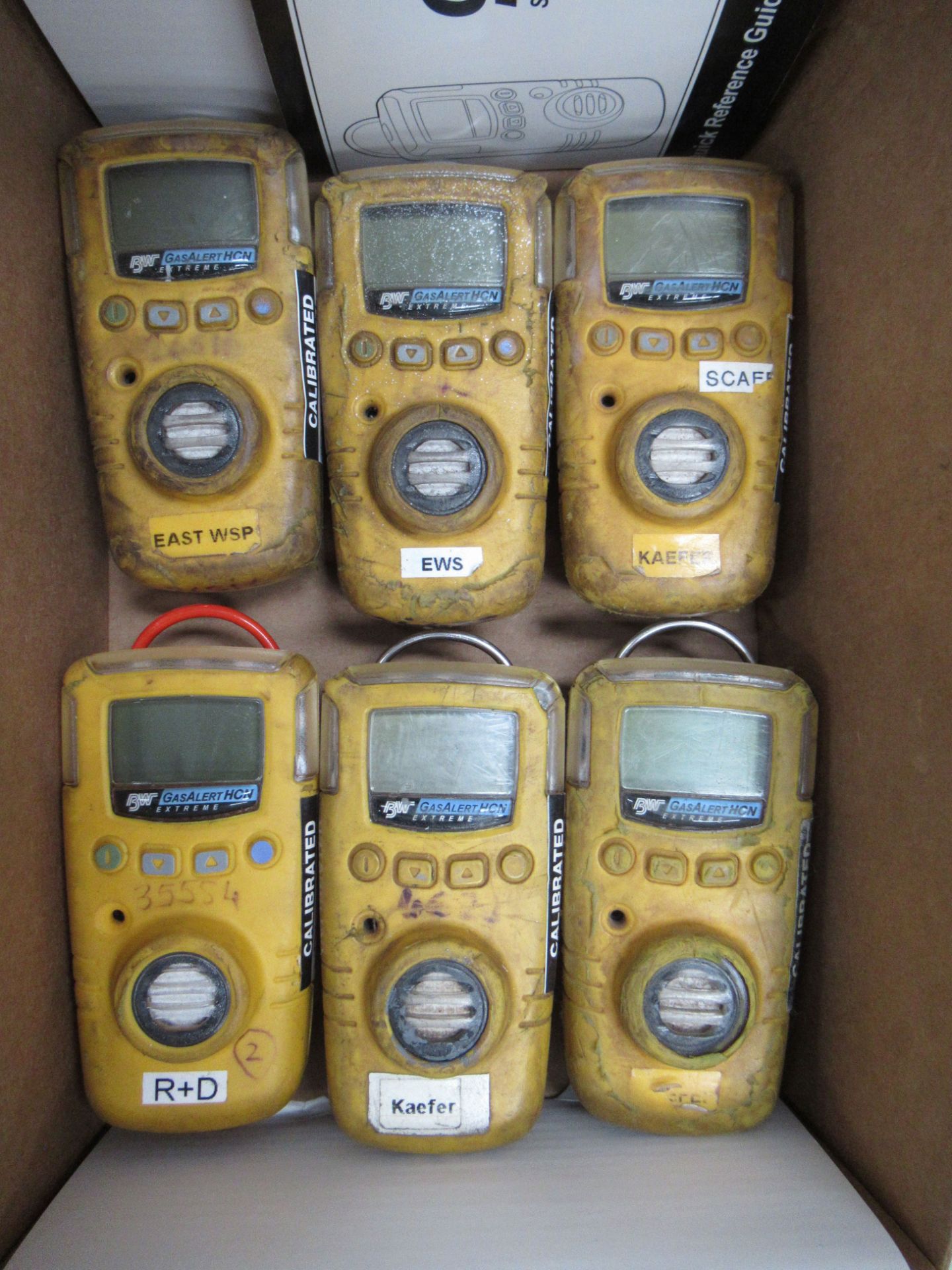 12x BW (By Honeywell) Gas Alert HCNExtreme Gas Detectors - Image 4 of 4