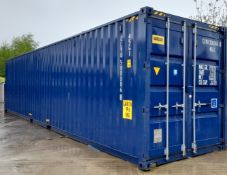 40’ Shipping Container, Type PAN-45G1-14F, 2019, Container ID CLVU500086
