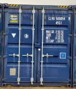40’ Shipping Container, Type XP-STDQ-15F, 2018, Container ID CLVU500054