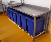 Stainless Steel prep table (3000 x 600)