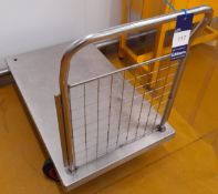 Stainless Steel flatbed cart