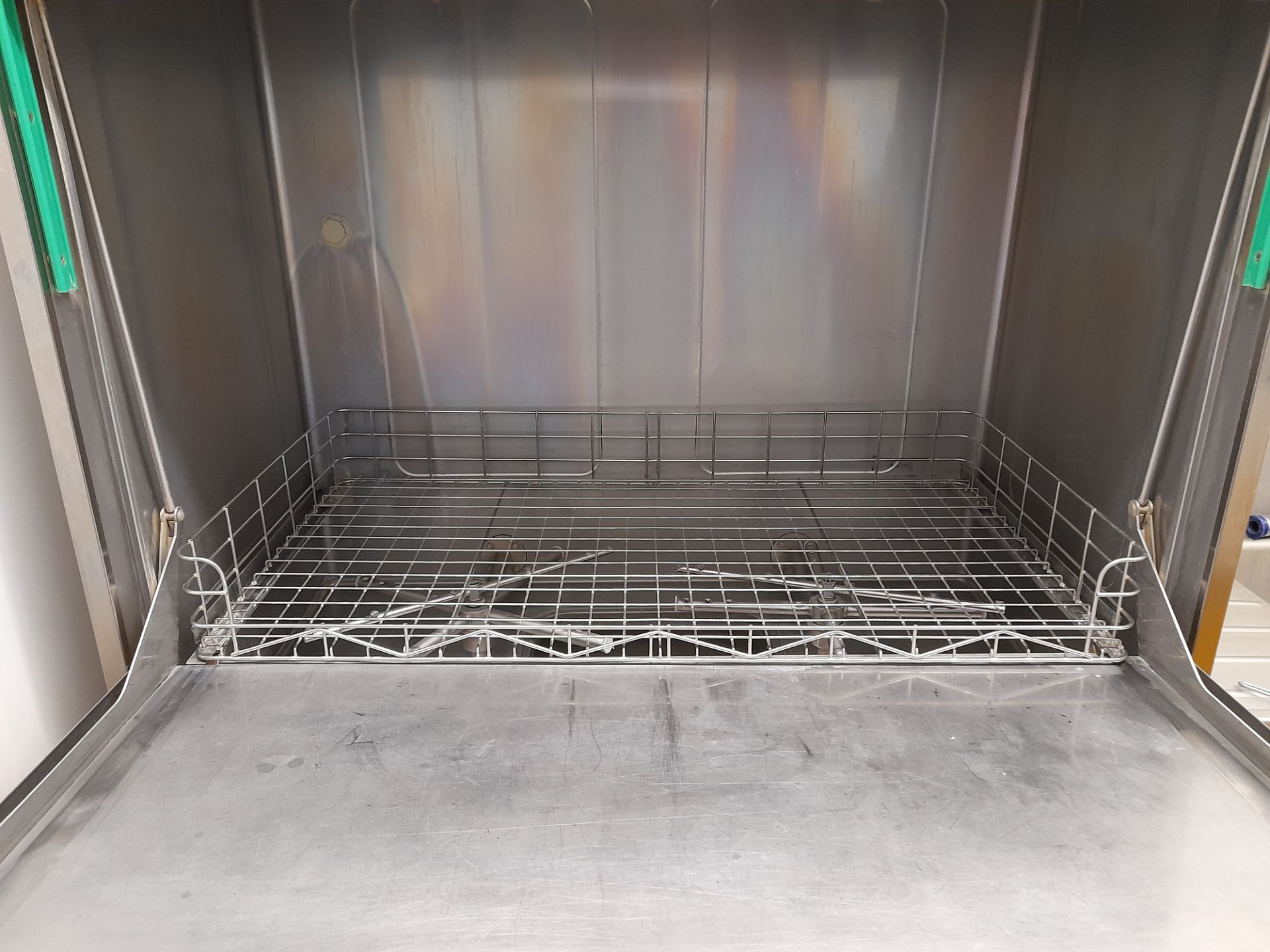 Comenda GE1005H RCD Stainless Steel Commercial Dishwasher, Serial Number GQ0012330117, with - Image 5 of 6