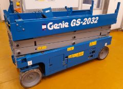 Genie GS-2032 Scissor Lift, Serial Number 52932805 (March 2021)