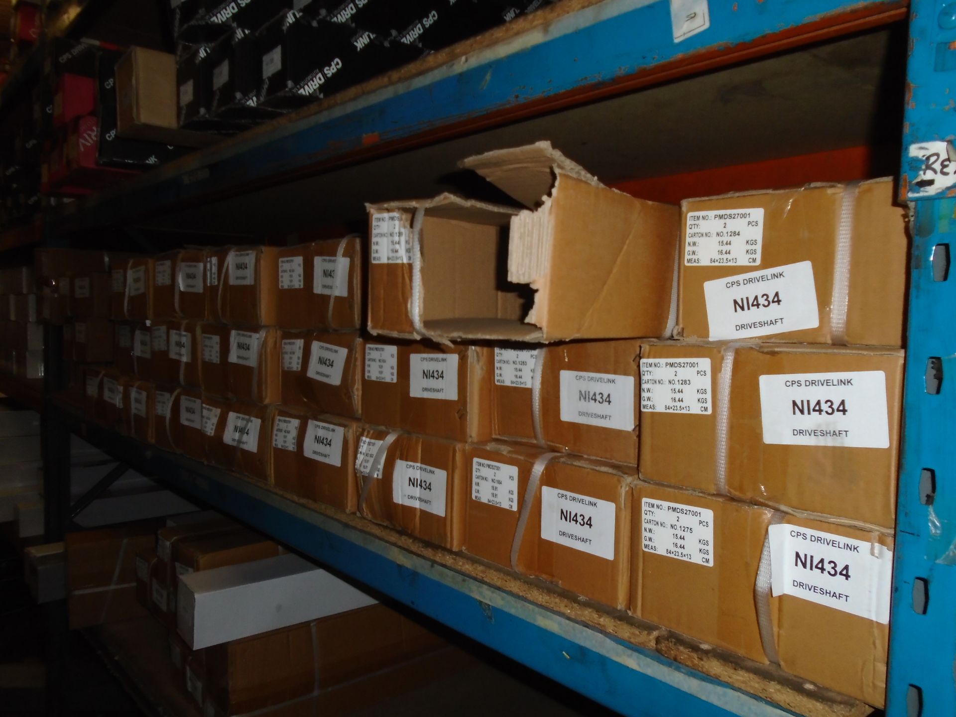 6 x Bays Assorted Boxed New Drive Shafts – Located Mezzanine Floor, Racking not included - Image 3 of 5