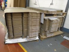 Quantity various Cardboard Packaging to 3 x Pallets