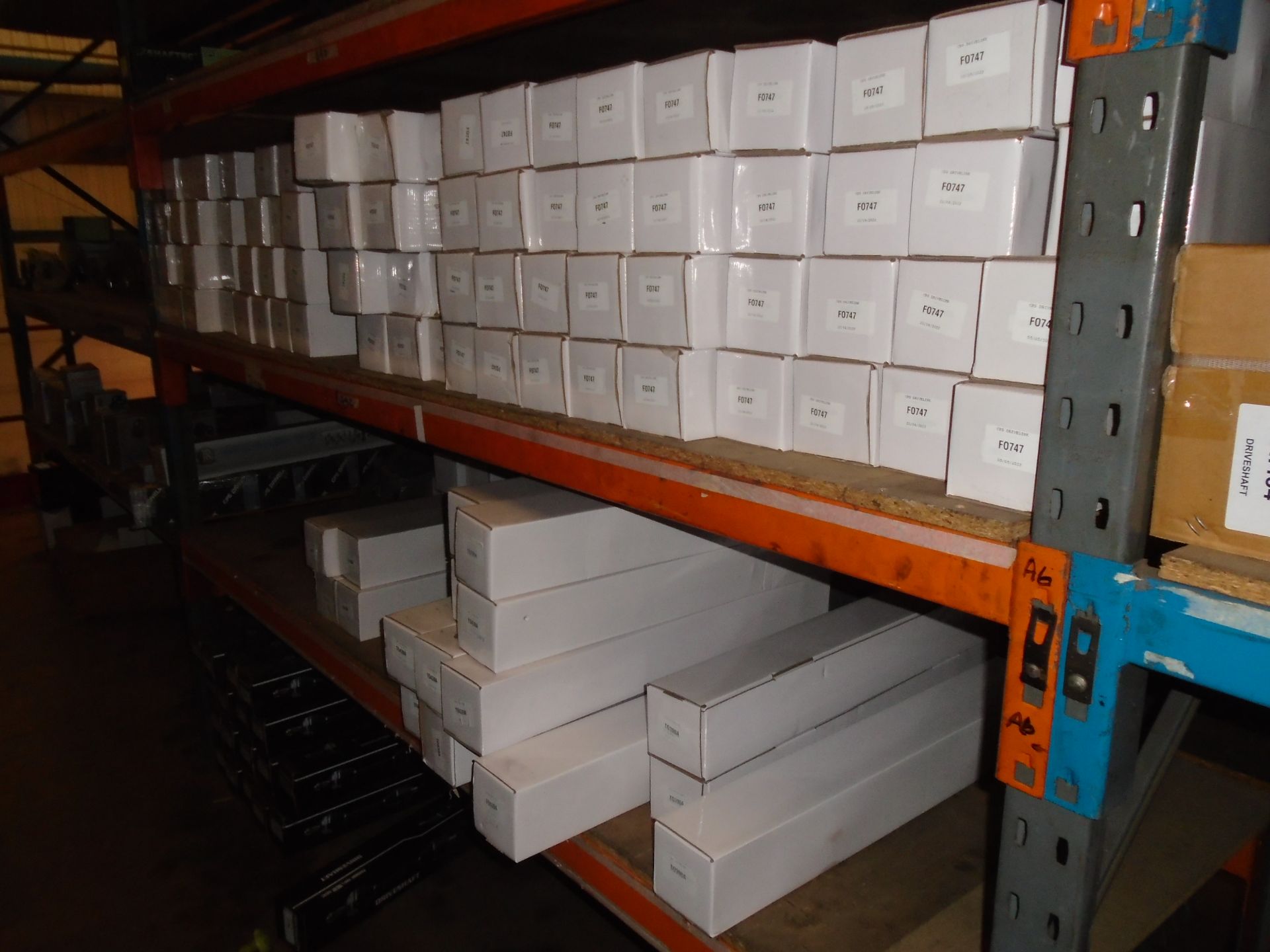 6 x Bays Assorted Boxed New Drive Shafts – Located Mezzanine Floor, Racking not included - Image 4 of 5