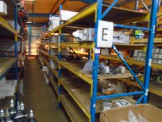 Large Quantity Assorted Drive Shafts to 6x Bays – Located Mezzanine Floor, Racking not included