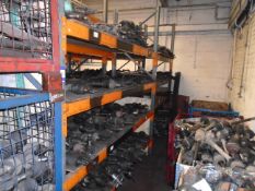 Quantity to 2 x Bays Various Drive Shafts (Used) -(Racking not included)