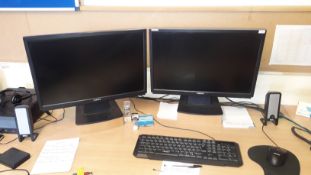 CIBOX LE2262 22" LCD Monitors (2007) - Located on 1st Floor