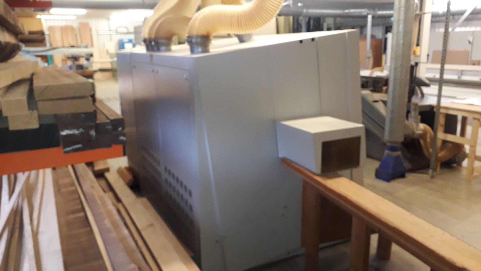 Weinig Variomat 5 Head Planer, (2011) S/N 116009 with quantity of blocks to cupboard and a - Image 3 of 13