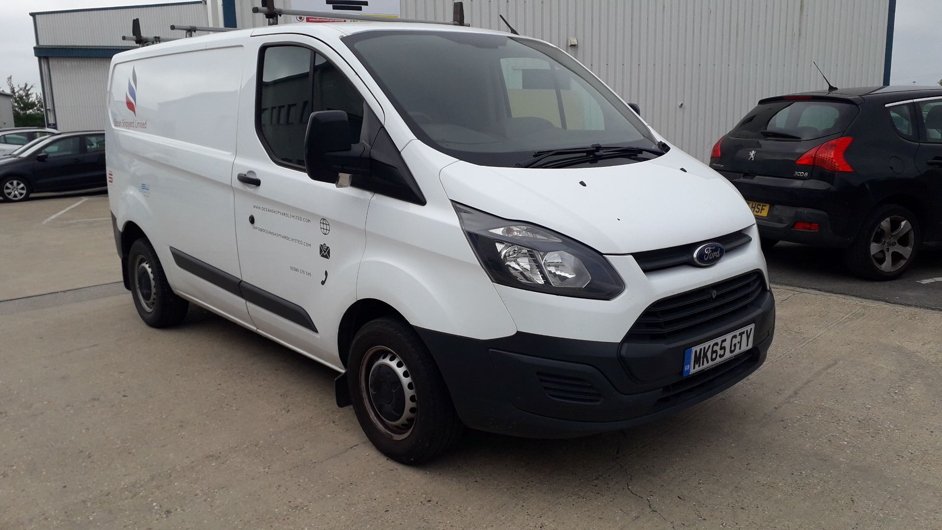 Ford Transit Custom 290 Eco-Tech Panel Van, Registration MK65 GTY, Odometer 43,036 Miles, MOT to