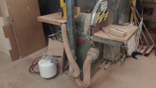 Wadkin JTA Disc and Bobbin Sander, S/N 1308 – To Be Disconnected by a Qualified Tradesperson -