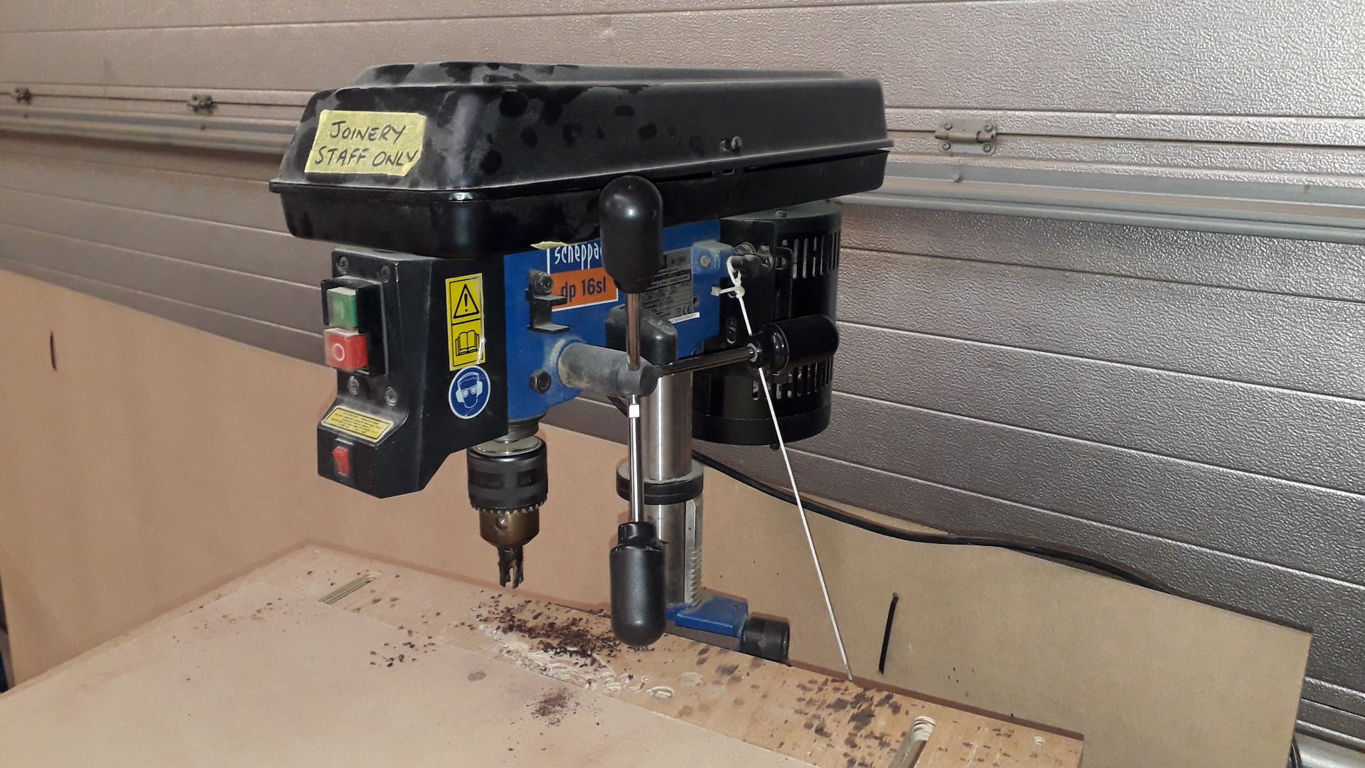 Scheppach DP16SL Bench Pillar Drill, (2017) S/N 0102-08545 240v - Located on 1st Floor - Image 3 of 4