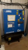 ABAC Genesis 11-270 270 Litre Screw Air Compressor, (2011) S/N CAI490832 – To Be Disconnected by a