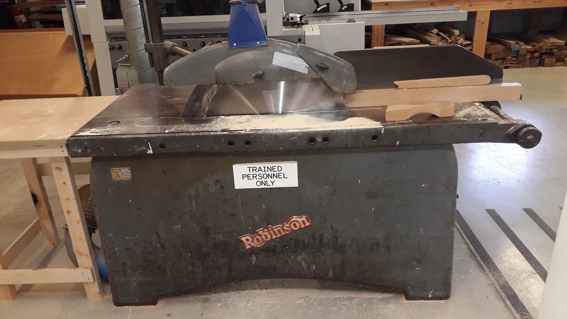 Robinson EB/T 32" Circular Table Saw, S/N 157 – To Be Disconnected by a Qualified Tradesperson - Image 2 of 4