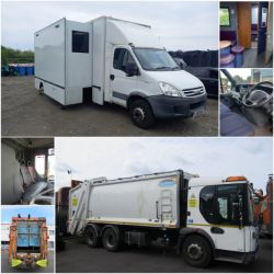 Online Auction of Council Vehicles including A Community Outreach Vehicle and 6 Dennis Refuse Collection Vehicles.