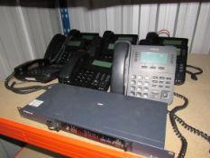 9 Ipecs LIP-9030 Phones with IPECS UCP 100 Call server – Located Leeds