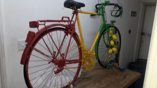Decorative Display Bicycle - Located on 1st Floor