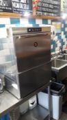 Sammic X-51BD Stainless Steel Commercial Glasswasher (2019) Serial Number 13020981 (Purchaser to