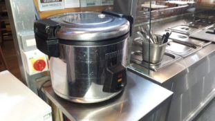 Buffalo J300 6Ltr Commercial Rice Cooker (2019) Serial Number 201901100858