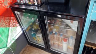 Adexa Twin Door Bottle Cooler (Contents May Differ From Photo)