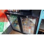 Adexa Twin Door Bottle Cooler (Contents May Differ From Photo)