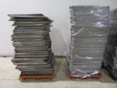 2x Pallets of Aluminium Baking Trays 1000 x 800mm
