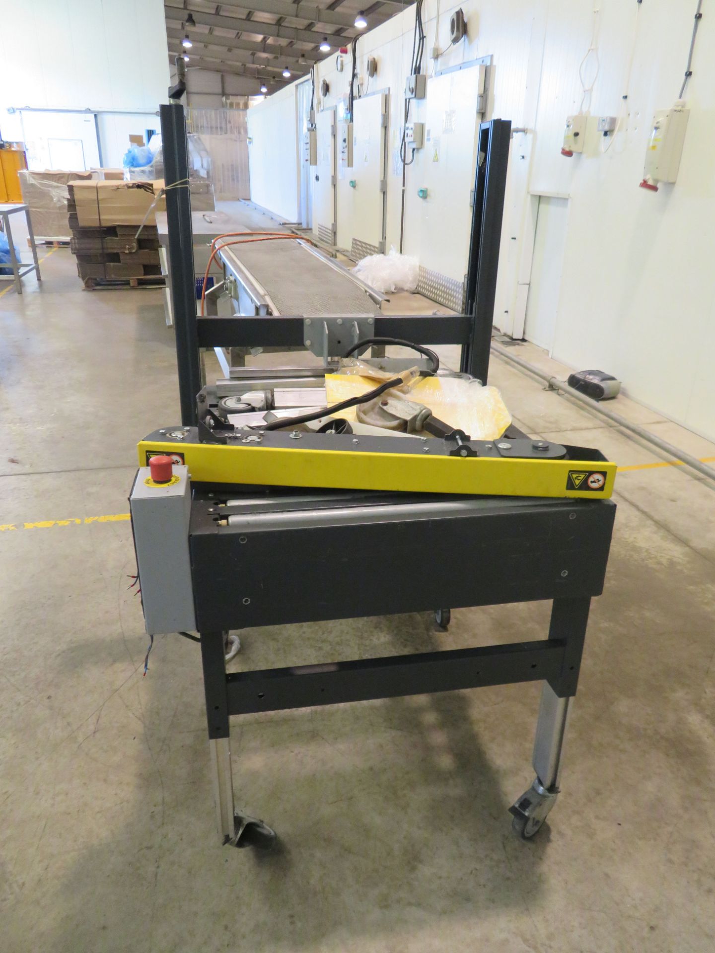 Dismantled Siat S8/4-S Carton Sealer