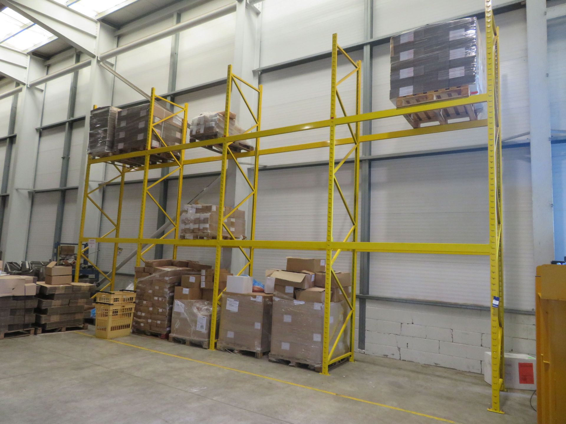 4x Bays of Pallet Racking- each bay 2.25 x 1.1 x 5.7m high - Image 2 of 2