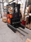 Doosan BR16JW-5 electric reach truck Serial number