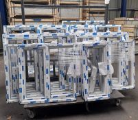 2 x stock trolleys & contents to include assortmen
